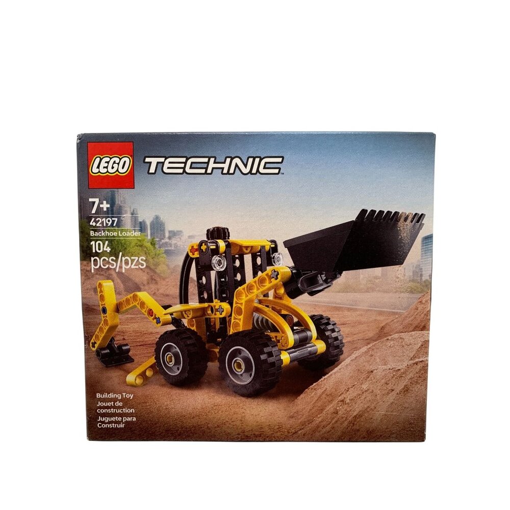 Lego Technic 42197 Backhoe Loader Building Toy Set